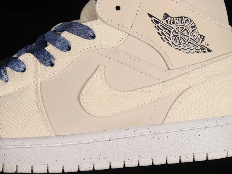 All categories Air Jordan Jordan series basketball shoes Air Jordan 1 Mid Air Jordan 1 Mid SE "Sanddrift" AJ1 Joe 1 rice white Chinese basketball shoes DM9126-104